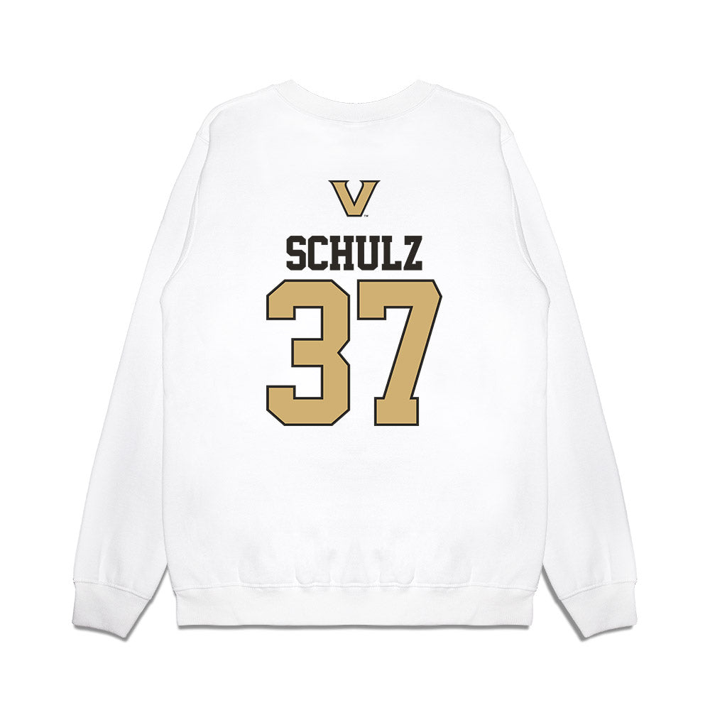 Vanderbilt - NCAA Baseball : Jakob Schulz - USA Premium Crewneck Sweatshirt-1