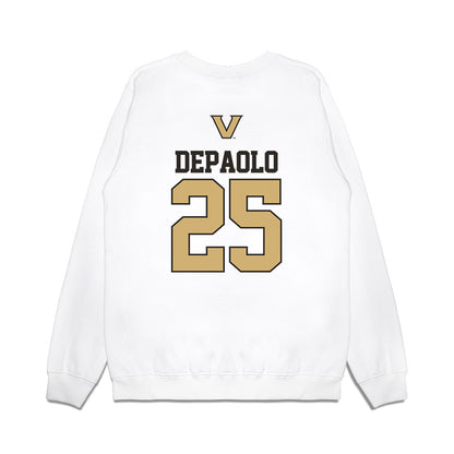 Vanderbilt - NCAA Baseball : AJ DePaolo - USA Premium Crewneck Sweatshirt-1