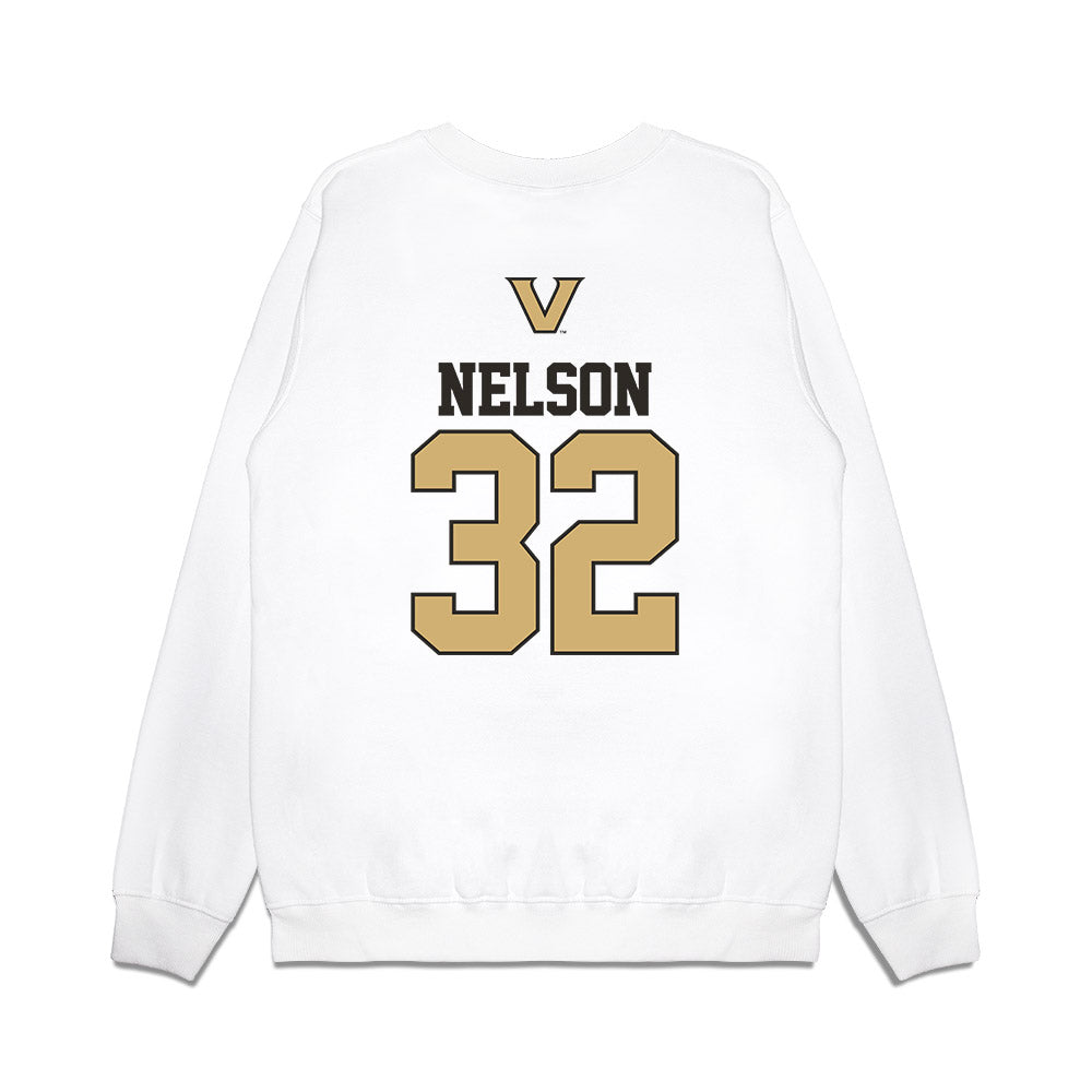 Vanderbilt - NCAA Baseball : Riley Nelson - USA Premium Crewneck Sweatshirt-1