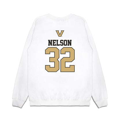 Vanderbilt - NCAA Baseball : Riley Nelson - USA Premium Crewneck Sweatshirt-1