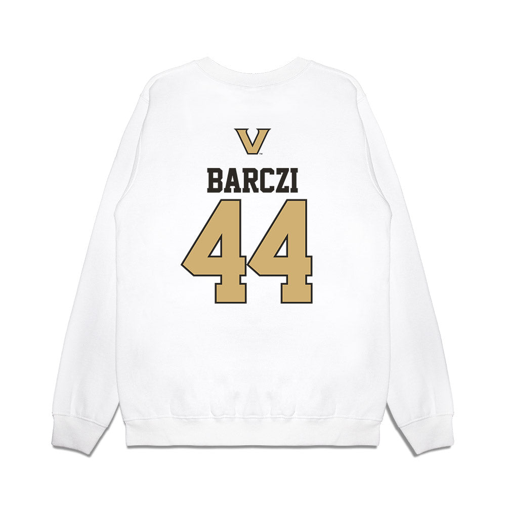 Vanderbilt - NCAA Baseball : Colin Barczi - USA Premium Crewneck Sweatshirt-1