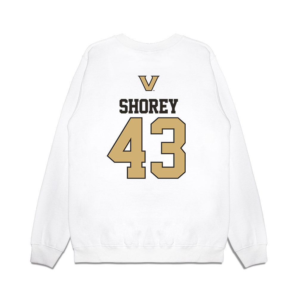 Vanderbilt - NCAA Baseball : Matthew Shorey - USA Premium Crewneck Sweatshirt-1