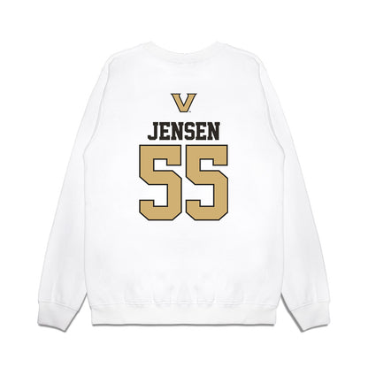 Vanderbilt - NCAA Baseball : Max Jensen - USA Premium Crewneck Sweatshirt-1