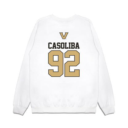 Vanderbilt - NCAA Baseball : Adria Casoliba - USA Premium Crewneck Sweatshirt-1