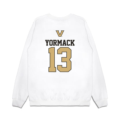 Vanderbilt - NCAA Baseball : Derek Yormack - USA Premium Crewneck Sweatshirt-1