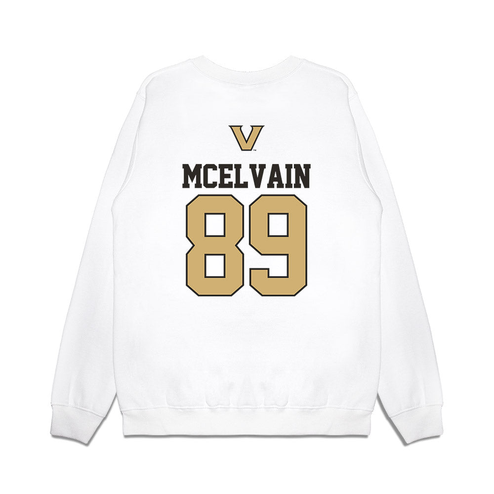 Vanderbilt - NCAA Baseball : Ethan McElvain - USA Premium Crewneck Sweatshirt-1