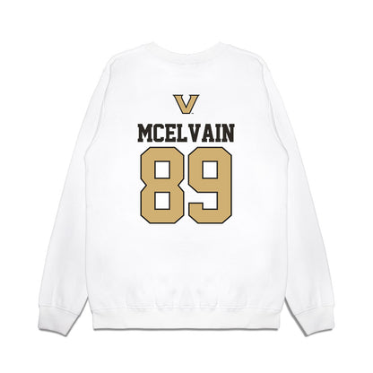 Vanderbilt - NCAA Baseball : Ethan McElvain - USA Premium Crewneck Sweatshirt-1