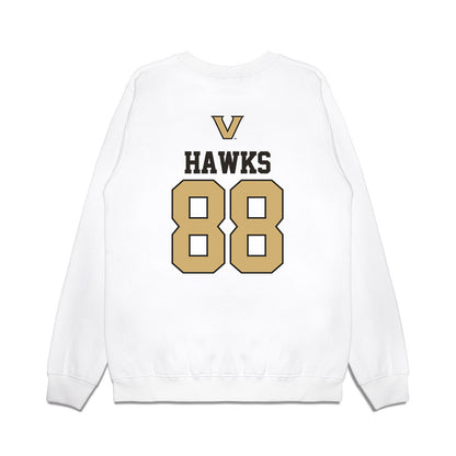 Vanderbilt - NCAA Baseball : Sawyer Hawks - USA Premium Crewneck Sweatshirt-1