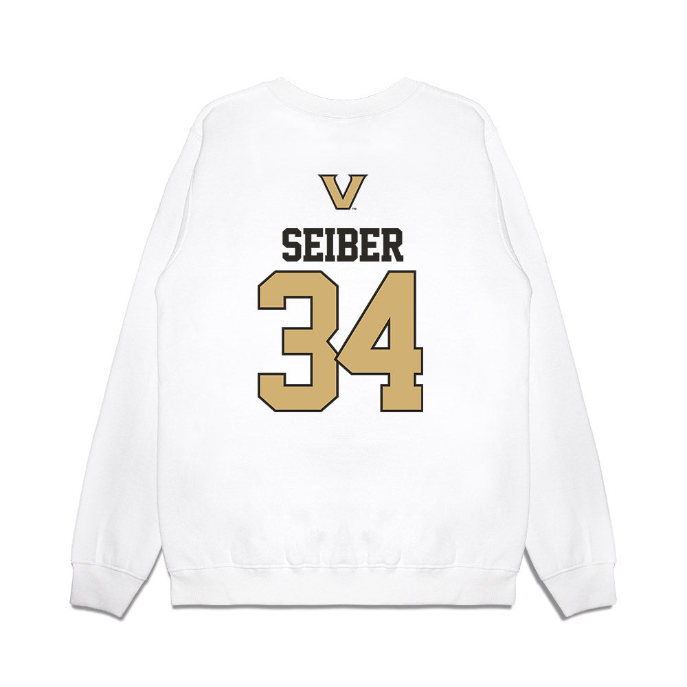 Vanderbilt - NCAA Baseball : Brennan Seiber - USA Premium Crewneck Sweatshirt-1