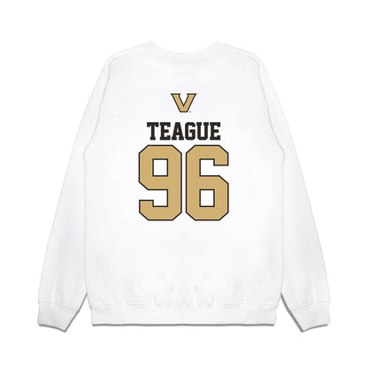 Vanderbilt - NCAA Baseball : Nathan Teague - USA Premium Crewneck Sweatshirt-1