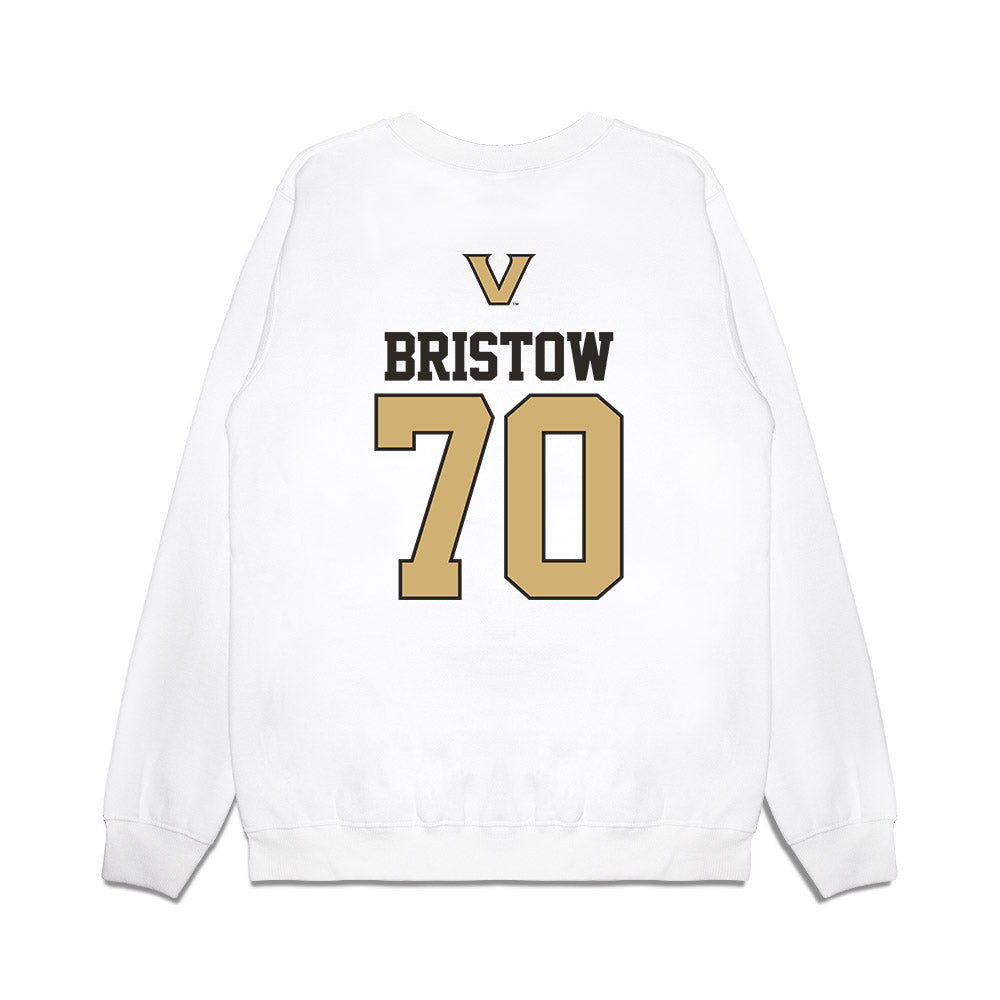 Vanderbilt - NCAA Baseball : Tristan Bristow - USA Premium Crewneck Sweatshirt-1