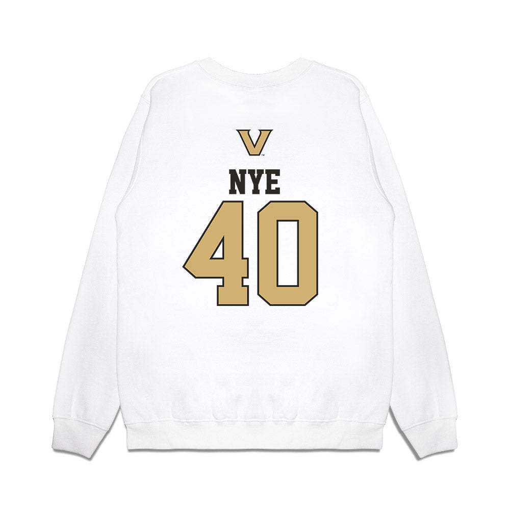 Vanderbilt - NCAA Baseball : Austin Nye - USA Premium Crewneck Sweatshirt-1