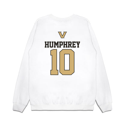 Vanderbilt - NCAA Baseball : Jacob Humphrey - USA Premium Crewneck Sweatshirt-1