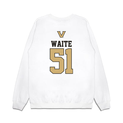 Vanderbilt - NCAA Baseball : Ryker Waite - USA Premium Crewneck Sweatshirt-1