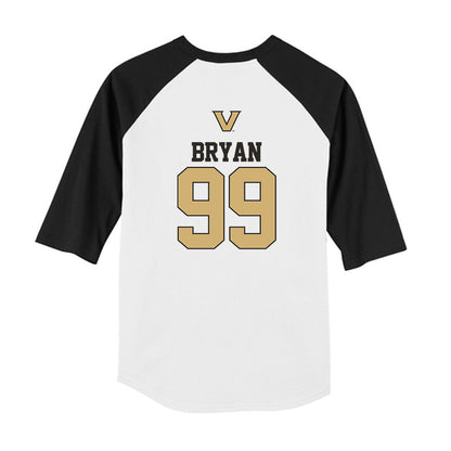 Vanderbilt - NCAA Baseball : England Bryan - USA Youth Raglan T-Shirt-1