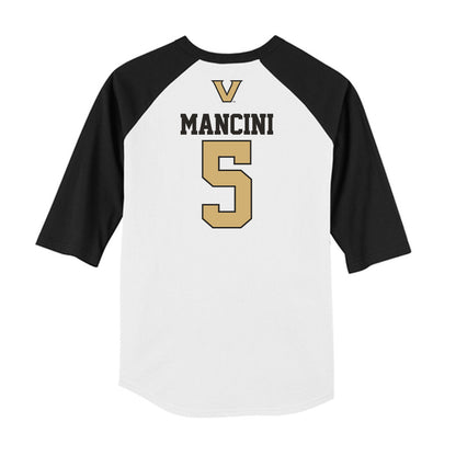 Vanderbilt - NCAA Baseball : Mike Mancini - USA Raglan Shirt-1
