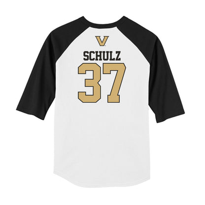 Vanderbilt - NCAA Baseball : Jakob Schulz - USA Raglan Shirt-1