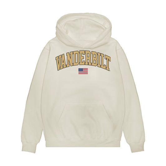 Vanderbilt - NCAA Baseball : Rustan Rigdon - USA Premium Hooded Sweatshirt-0