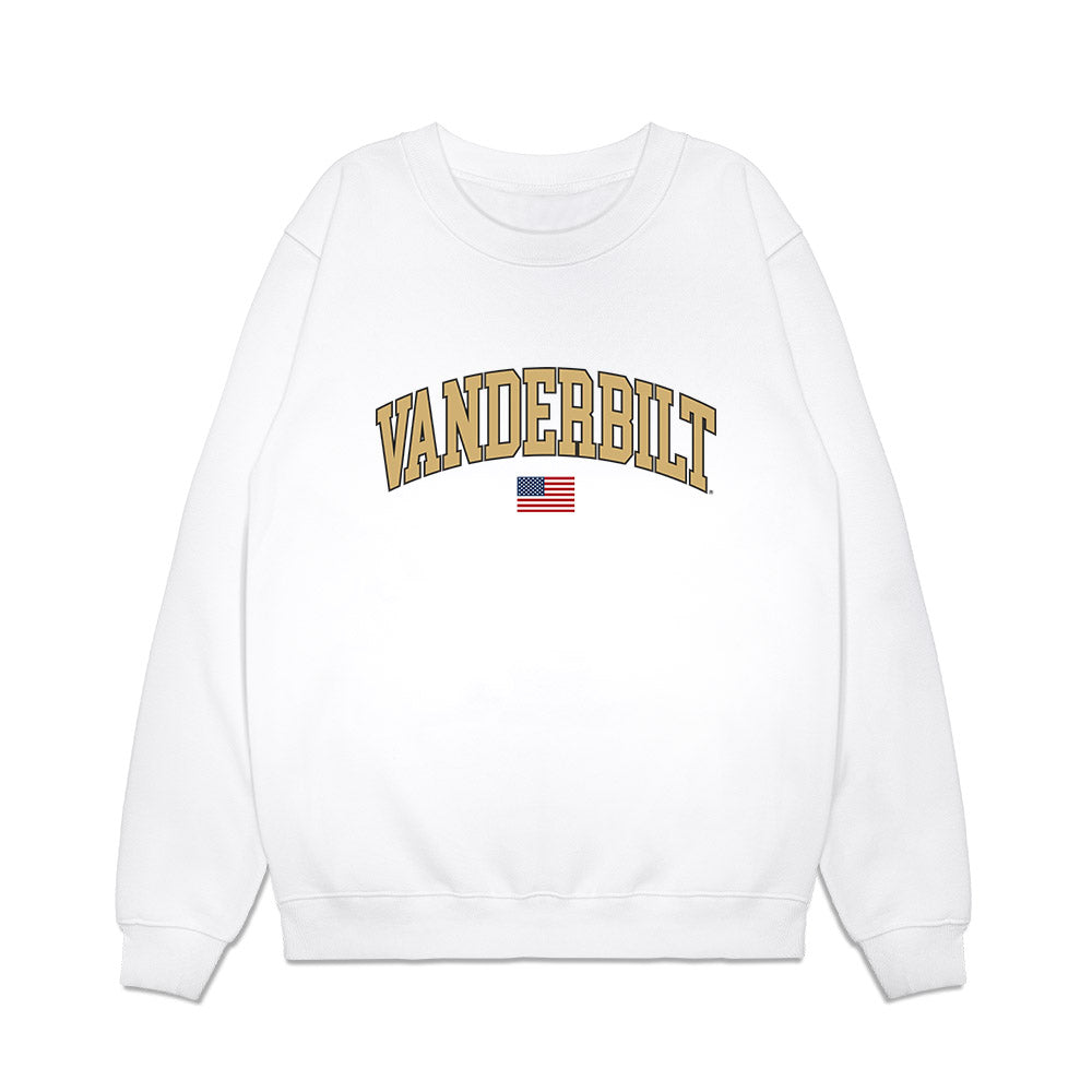 Vanderbilt - NCAA Baseball : Tommy Goodin - USA Premium Crewneck Sweatshirt-0