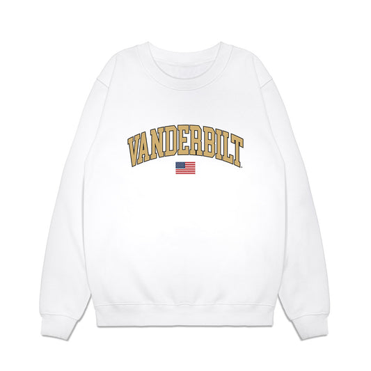 Vanderbilt - NCAA Baseball : Nate Schlote - USA Premium Crewneck Sweatshirt-0