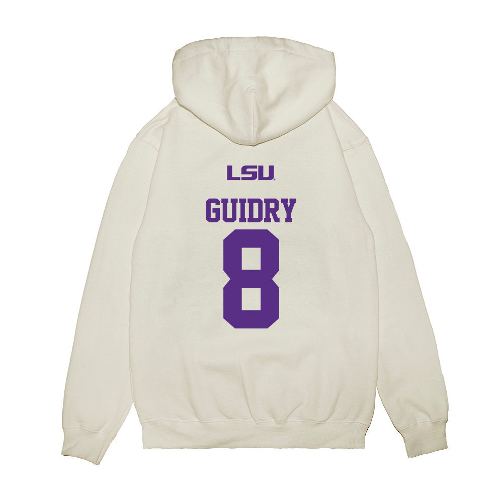 LSU - NCAA Baseball : Gavin Guidry - USA Premium Hooded Sweatshirt-1
