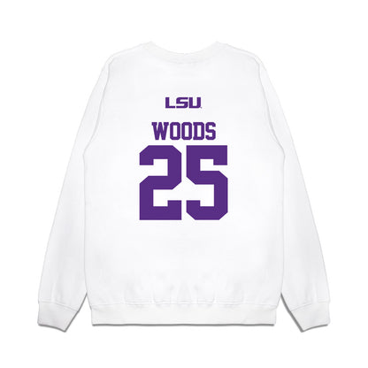 LSU - NCAA Baseball : Kade Woods - USA Premium Crewneck Sweatshirt-1