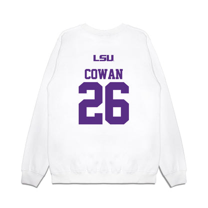 LSU - NCAA Baseball : Zac Cowan - USA Premium Crewneck Sweatshirt-1