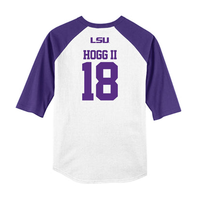 LSU - NCAA Baseball : David Hogg II - USA Raglan Shirt-1
