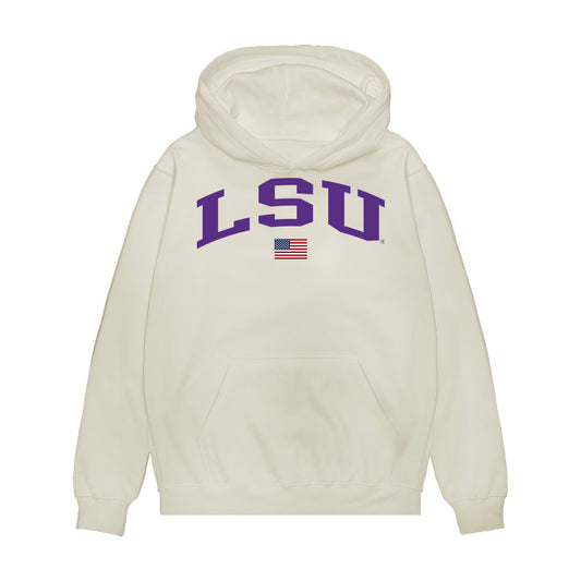 LSU - NCAA Baseball : Gavin Guidry - USA Premium Hooded Sweatshirt-0