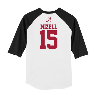 Alabama - NCAA Baseball : Coleman Mizell - USA Raglan Raglan Shirt-1
