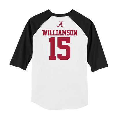 Alabama - NCAA Men's Basketball : Noah Williamson - USA Raglan Raglan Shirt-1