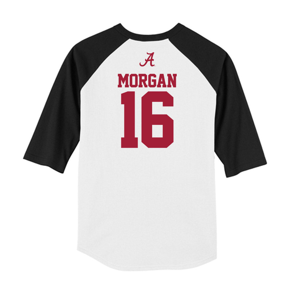 Alabama - NCAA Football : Red Morgan - USA Raglan Raglan Shirt-1
