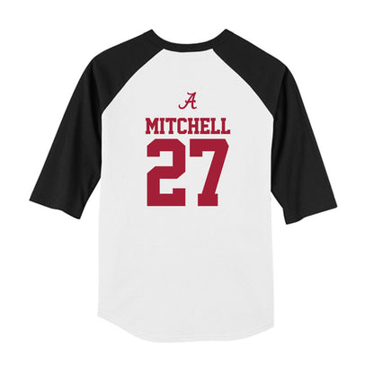 Alabama - NCAA Football : Tony Mitchell - USA Raglan Youth Raglan T-Shirt-1