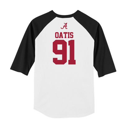 Alabama - NCAA Football : Jaheim Oatis - USA Raglan Raglan Shirt-1