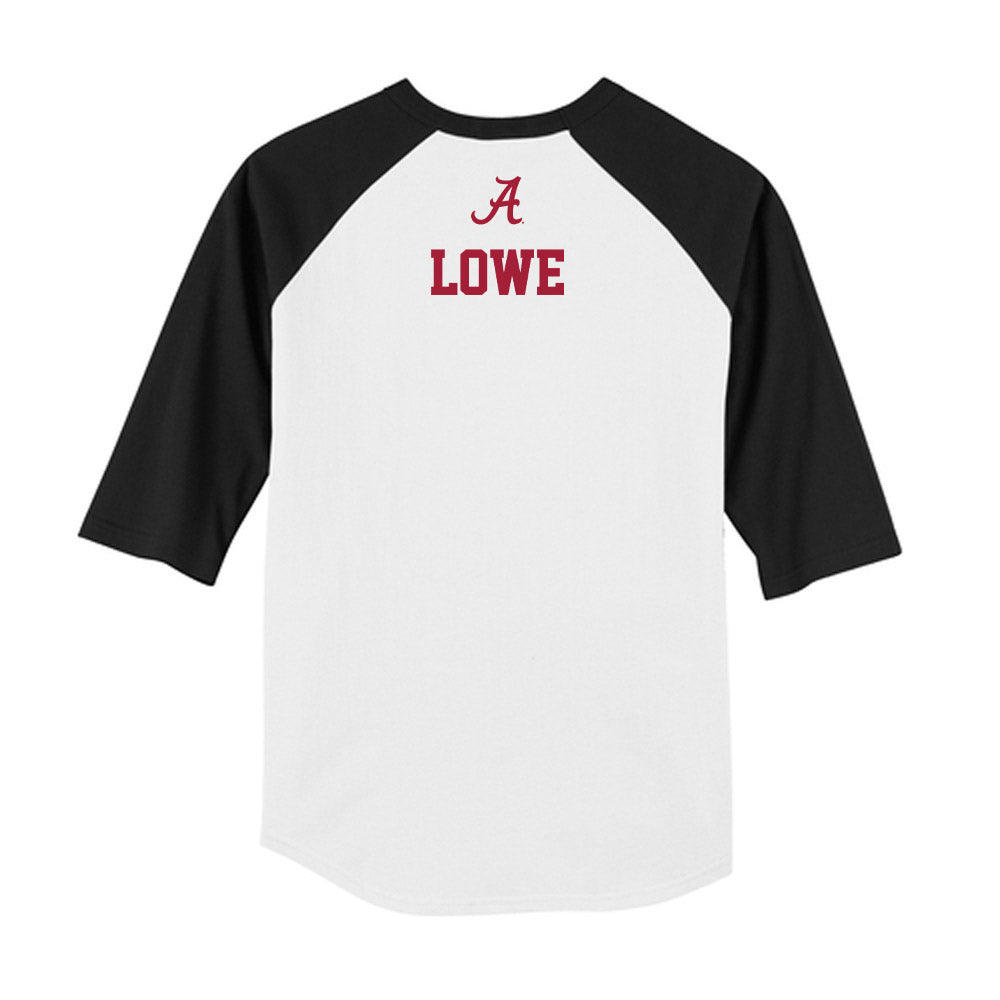 Alabama - NCAA Women's Rowing : Lauren Lowe - USA Raglan Raglan Shirt-1