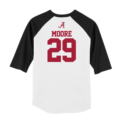 Alabama - NCAA Football : Ayden Moore - USA Raglan Raglan Shirt-1