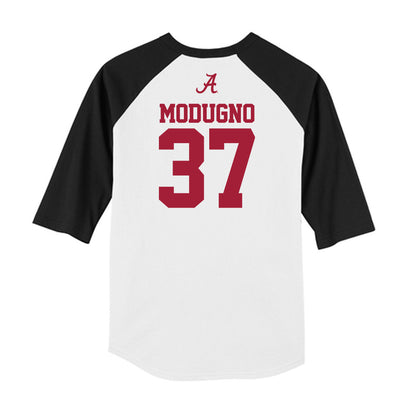 Alabama - NCAA Baseball : Andre Modugno - USA Raglan Raglan Shirt-1