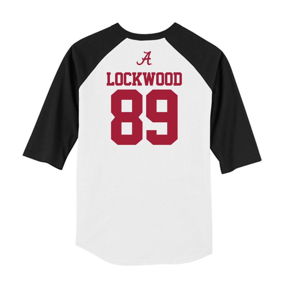 Alabama - NCAA Football : Ty Lockwood - USA Raglan Raglan Shirt-1