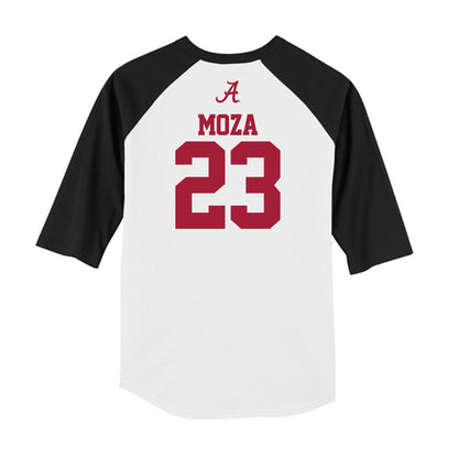 Alabama - NCAA Baseball : Aidan Moza - USA Raglan Raglan Shirt-1