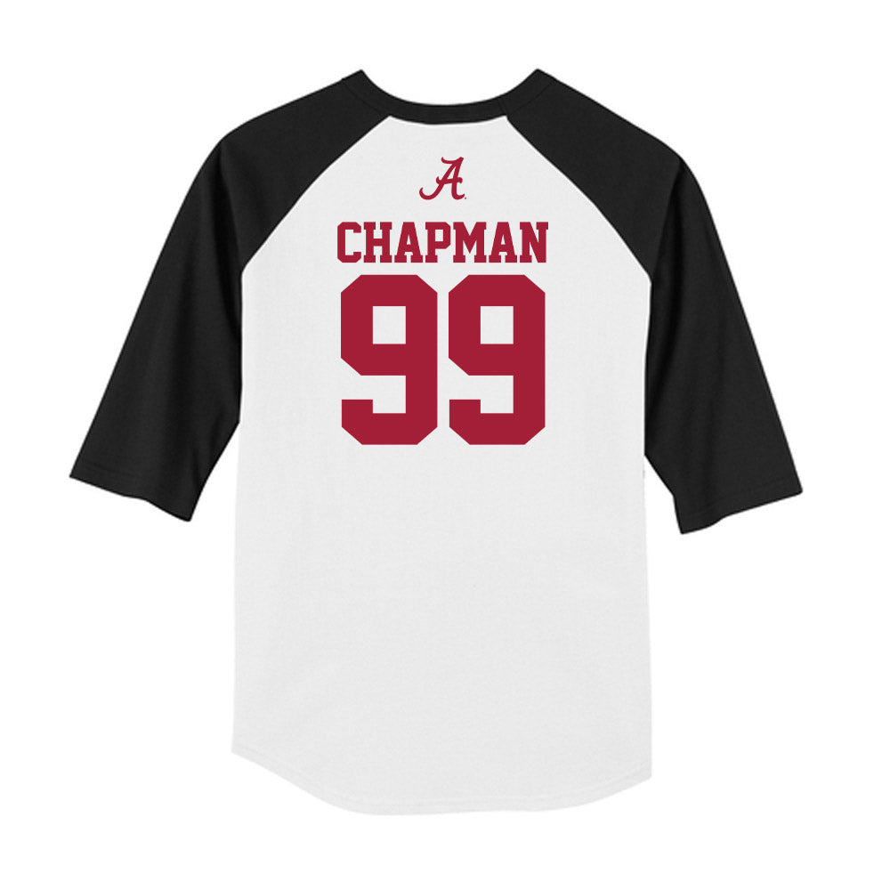 Alabama - NCAA Football : Josh Chapman - USA Raglan Raglan Shirt-1