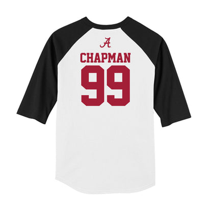 Alabama - NCAA Football : Josh Chapman - USA Raglan Raglan Shirt-1