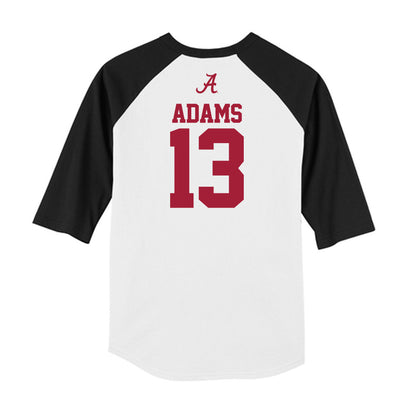 Alabama - NCAA Football : Cole Adams - USA Raglan Raglan Shirt-1