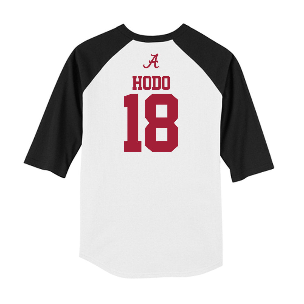 Alabama - NCAA Baseball : Will Hodo - USA Raglan Raglan Shirt-1