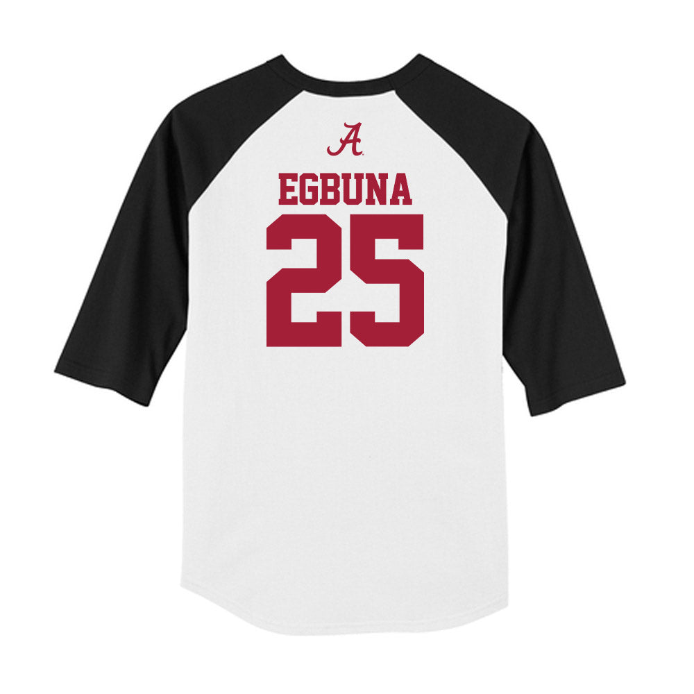 Alabama - NCAA Women's Basketball : Joy Egbuna - USA Raglan Raglan Shirt-1