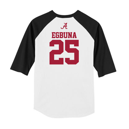 Alabama - NCAA Women's Basketball : Joy Egbuna - USA Raglan Raglan Shirt-1