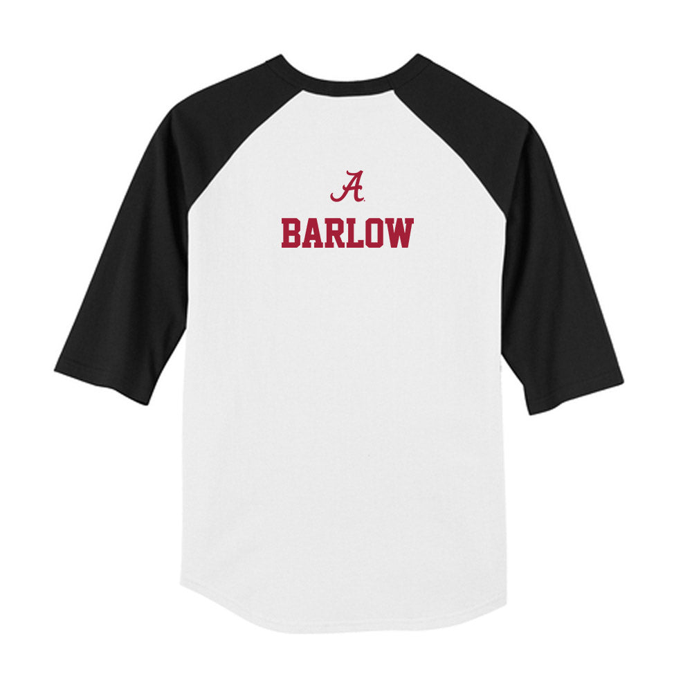 Alabama - NCAA Women's Rowing : Halye Barlow - USA Raglan Youth Raglan T-Shirt-1