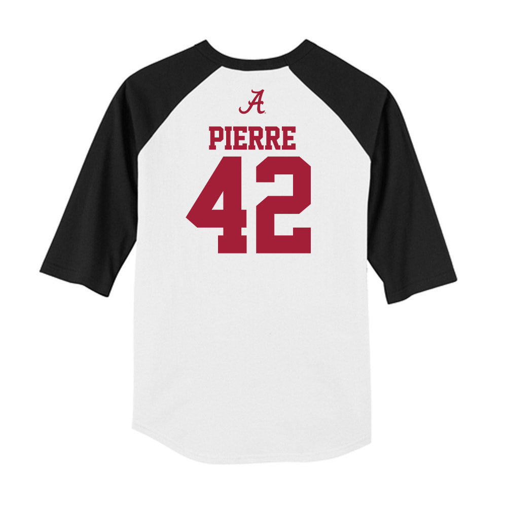 Alabama - NCAA Football : Yhonzae Pierre - USA Raglan Raglan Shirt-1