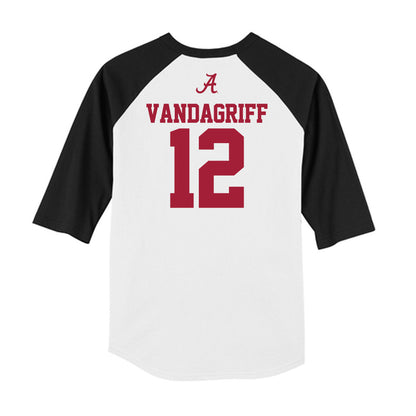 Alabama - NCAA Softball : Audrey Vandagriff - USA Raglan Raglan Shirt-1