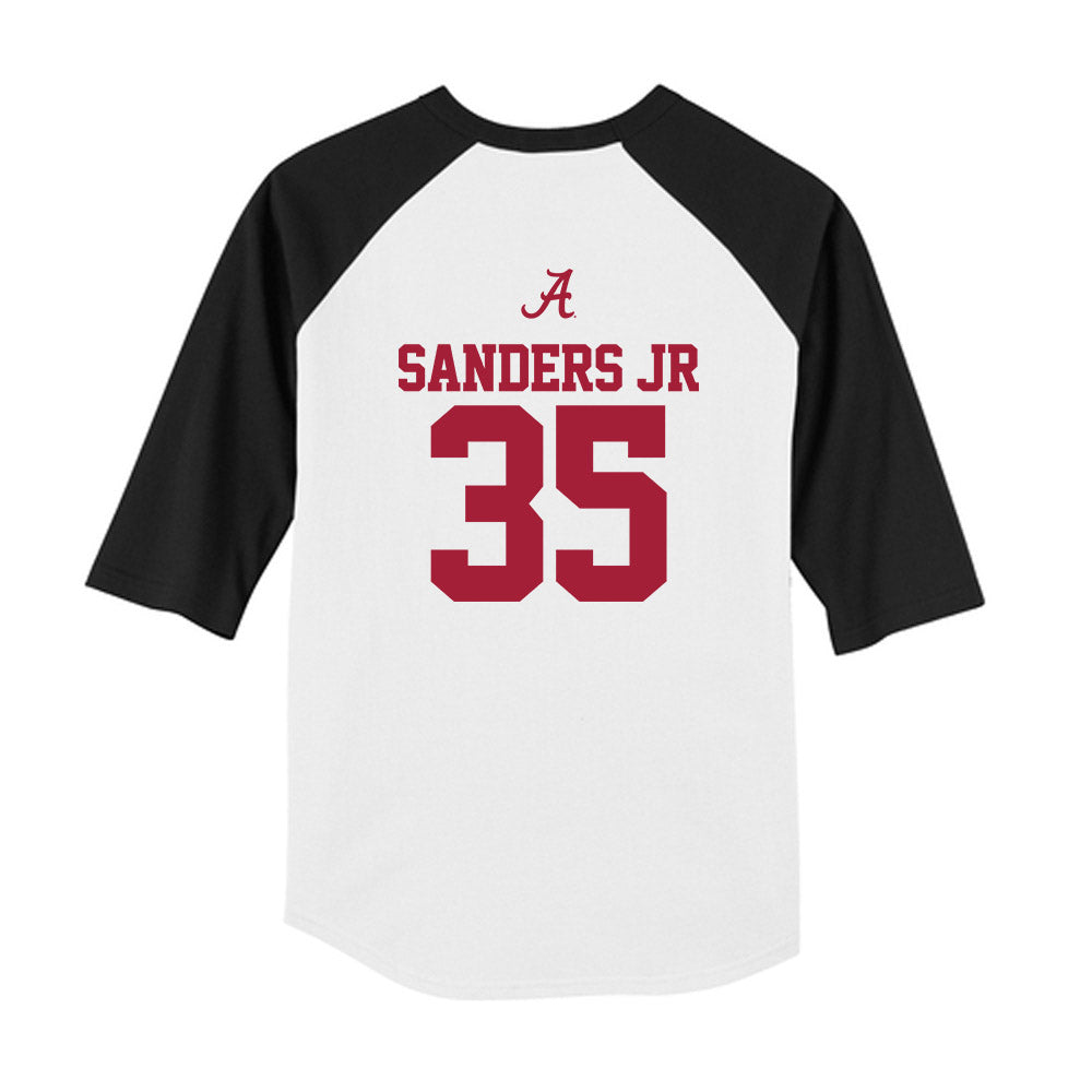 Alabama - NCAA Football : Abduall Sanders Jr - USA Raglan Youth Raglan T-Shirt-1