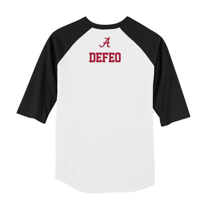 Alabama - NCAA Women's Rowing : Zoe DeFeo - USA Raglan Raglan Shirt-1